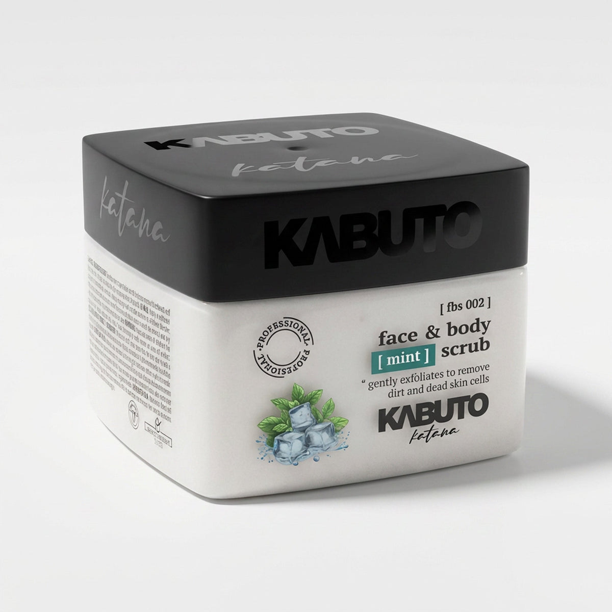 Kabuto Katana Gesichts- & Körperpeeling Minze 240 ml — Produktfoto