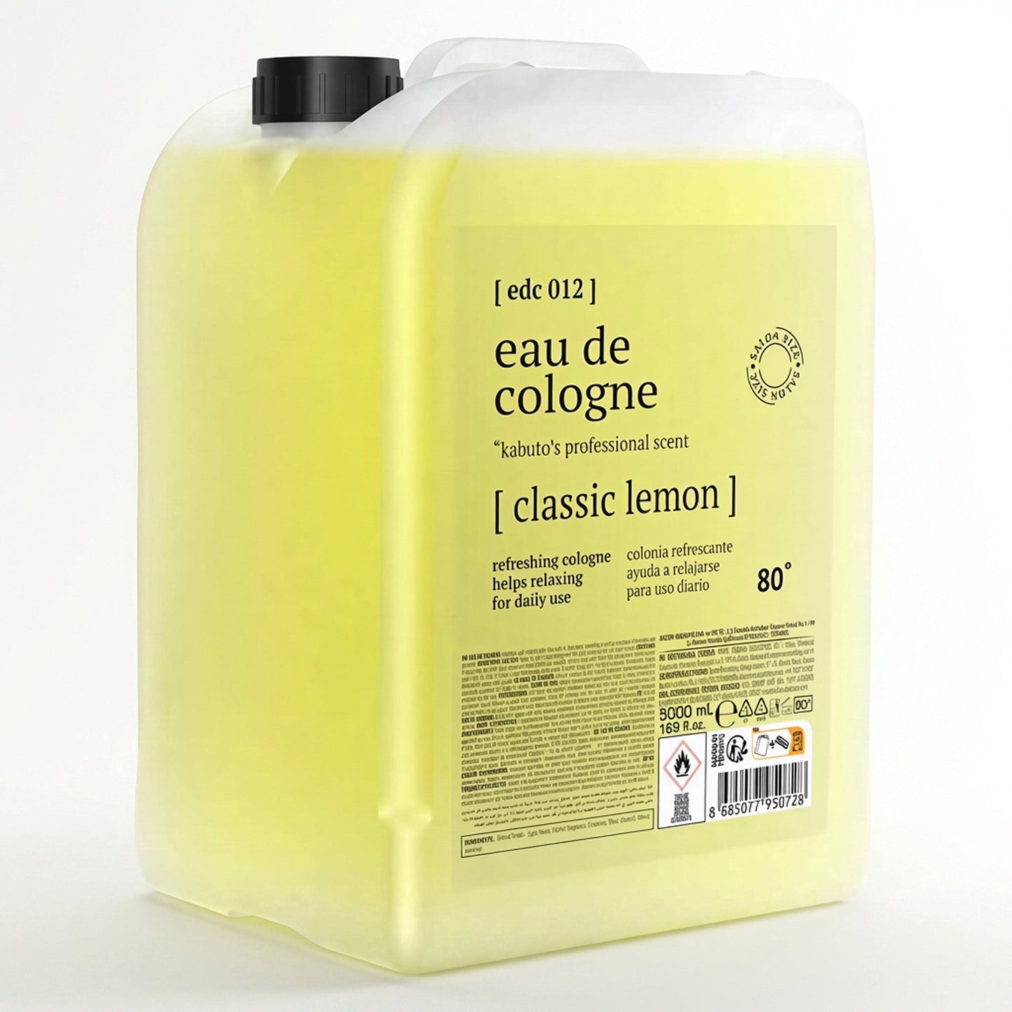 Kabuto Katana Eau de Cologne Classic Lemon 2500 ml — Produktfoto 2