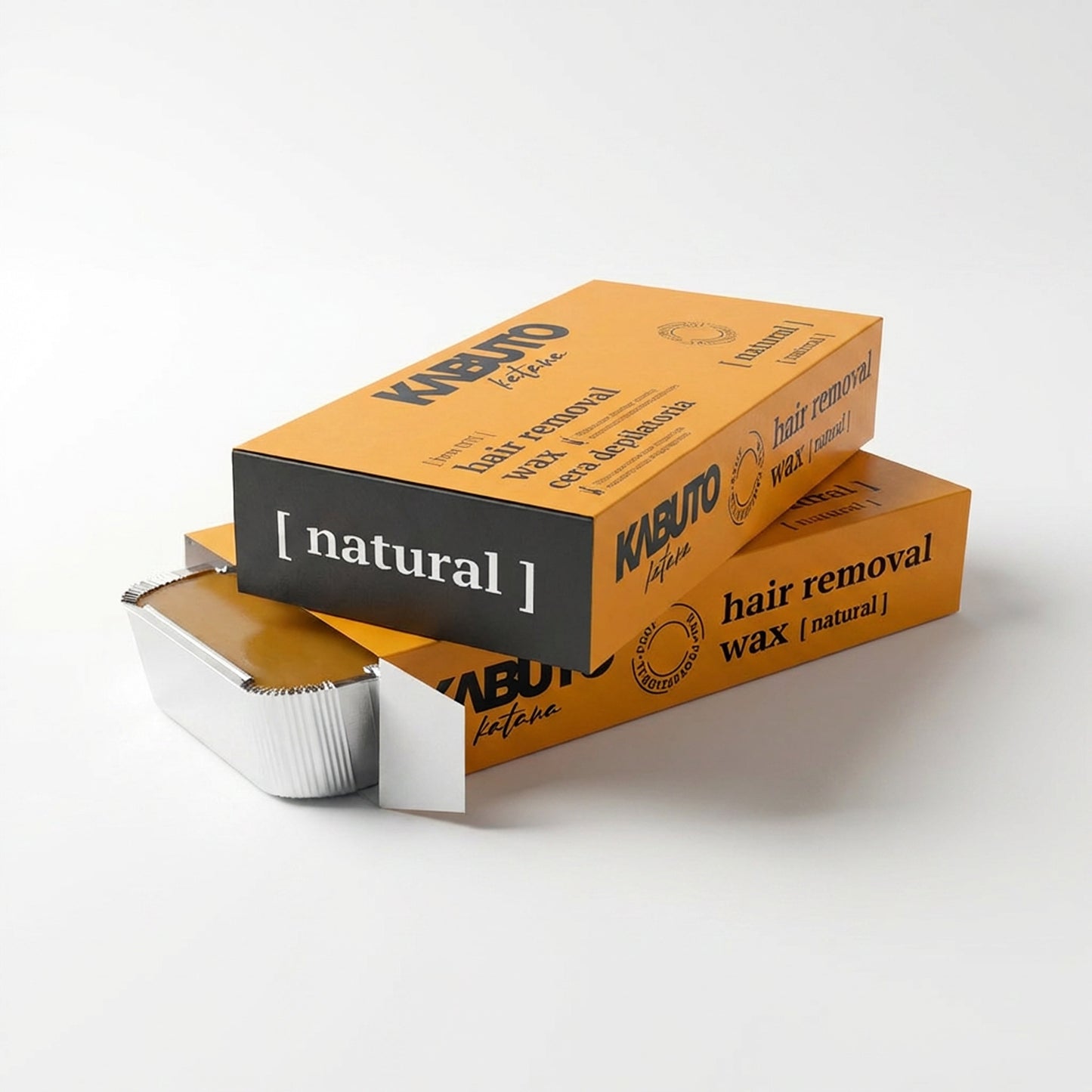 Kabuto Katana Enthaarungswachs Natural 500 g — Produktfoto