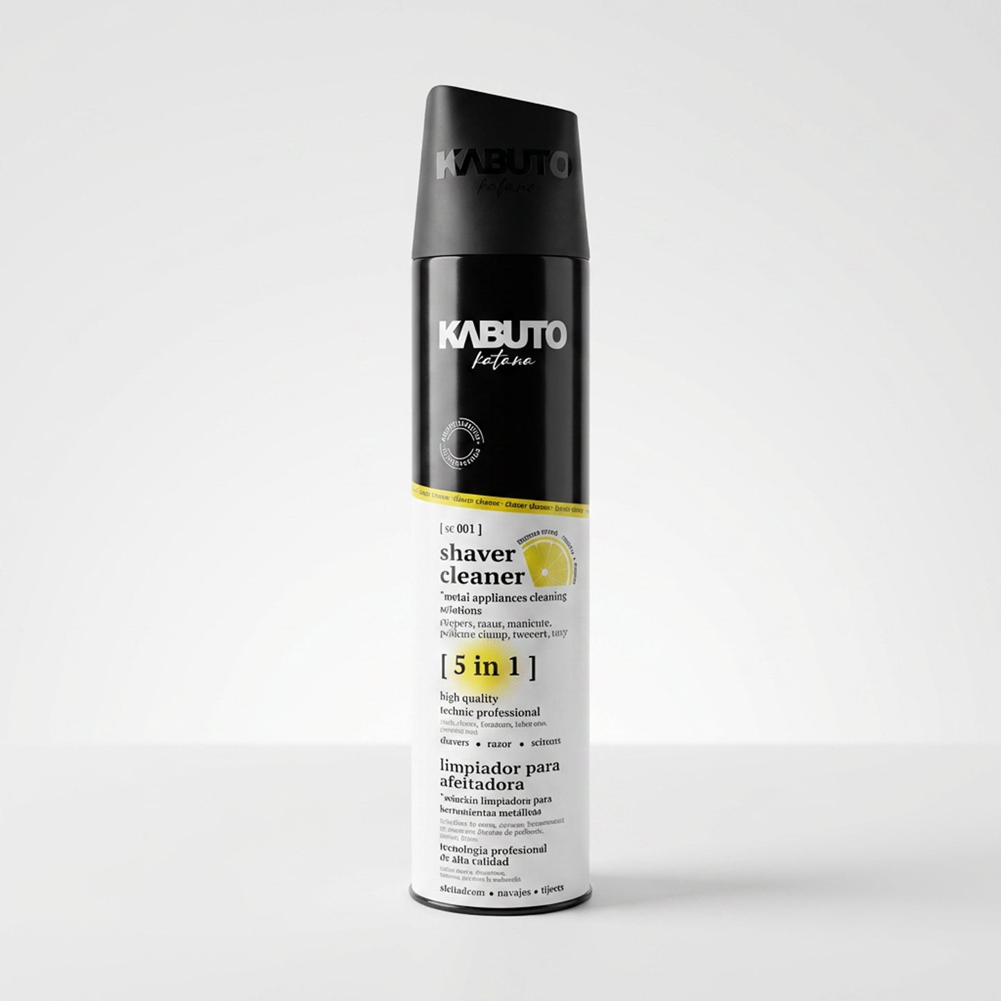 Kabuto Katana Rasierer-Reiniger 5 in 1 400 ml — Produktfoto