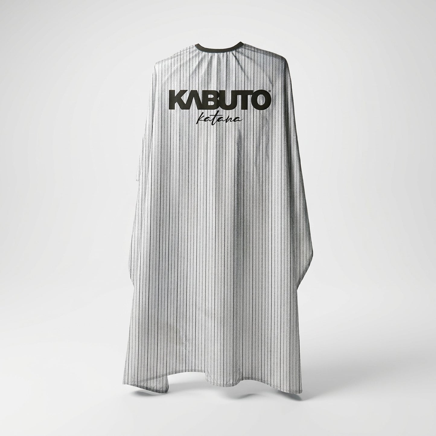 Kabuto Katana Barber-Umhang Silver Pinstripe — Produktfoto