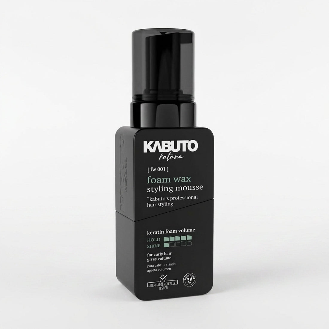 Kabuto Schaumwachs Keratin für Locken