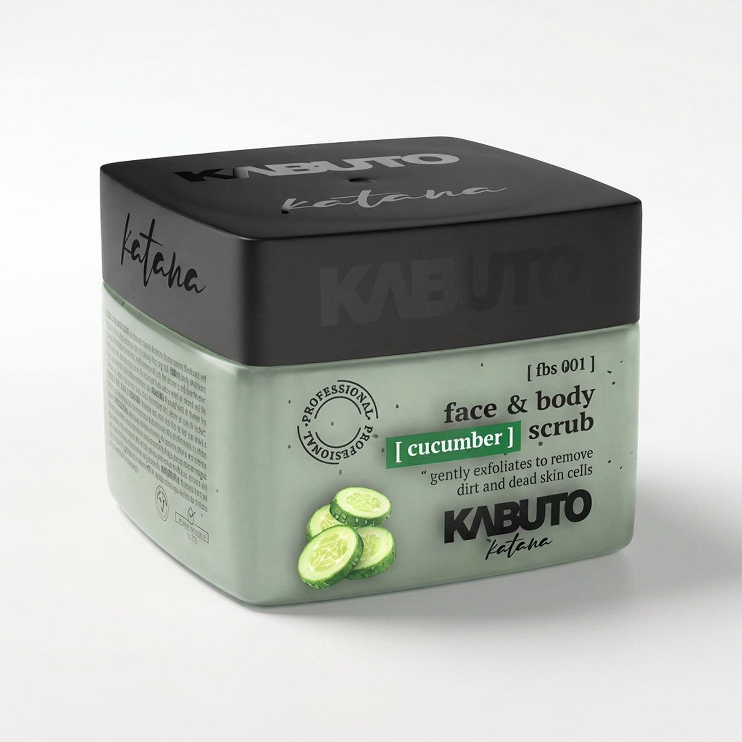 Kabuto Katana Gesichts- & Körperpeeling Cucumber 240 ml — Produktfoto