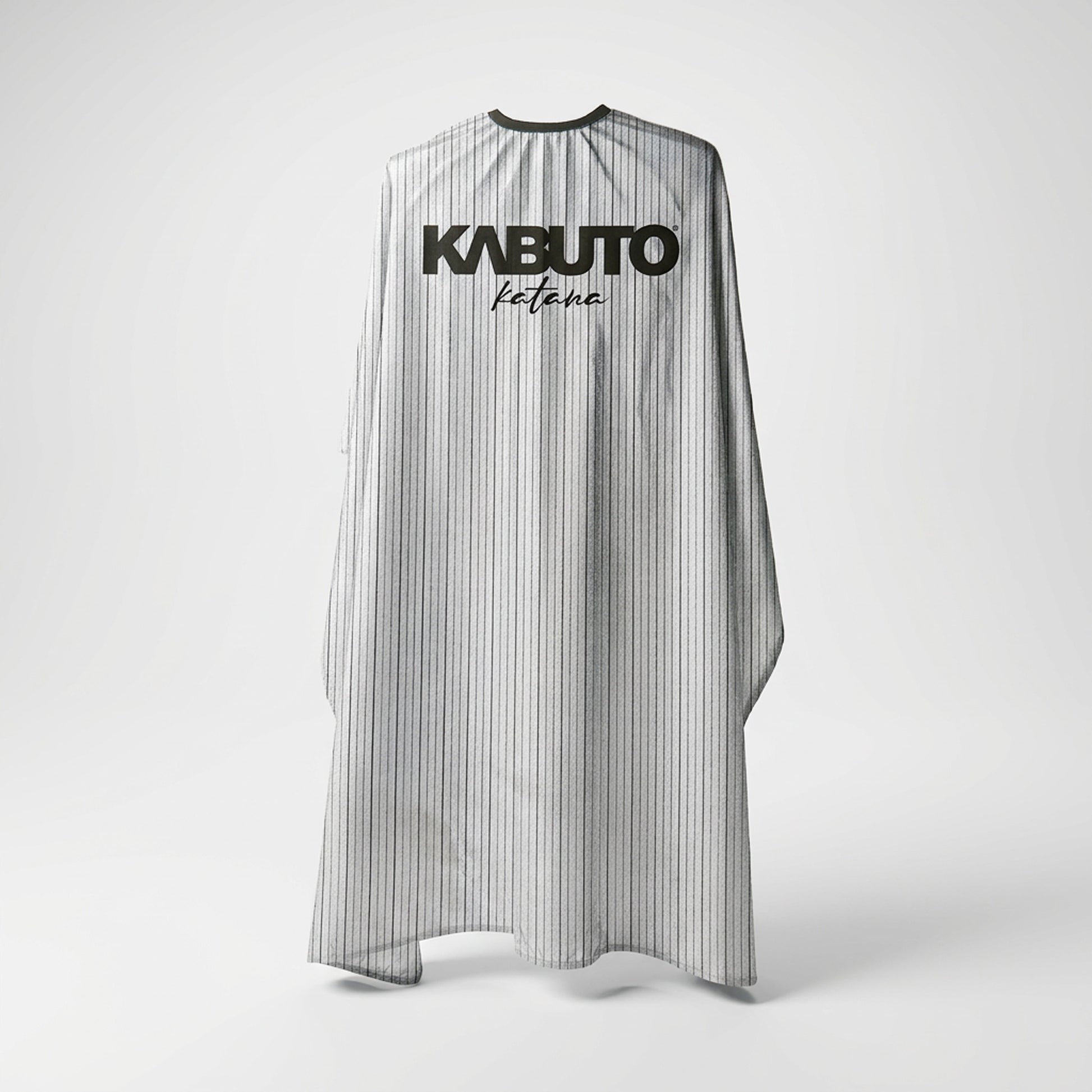 Kabuto Katana Barber-Umhang Silver Pinstripe — Produktfoto