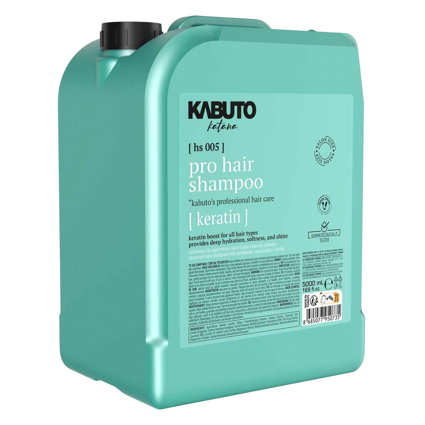 Kabuto Katana Pflege-Shampoo Keratin 5000 ml — Produktfoto