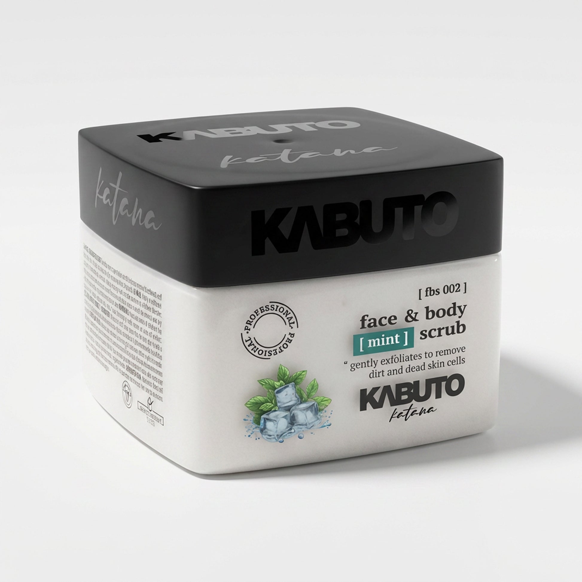 Kabuto Katana Gesichts- & Körperpeeling Minze 240 ml — Produktfoto
