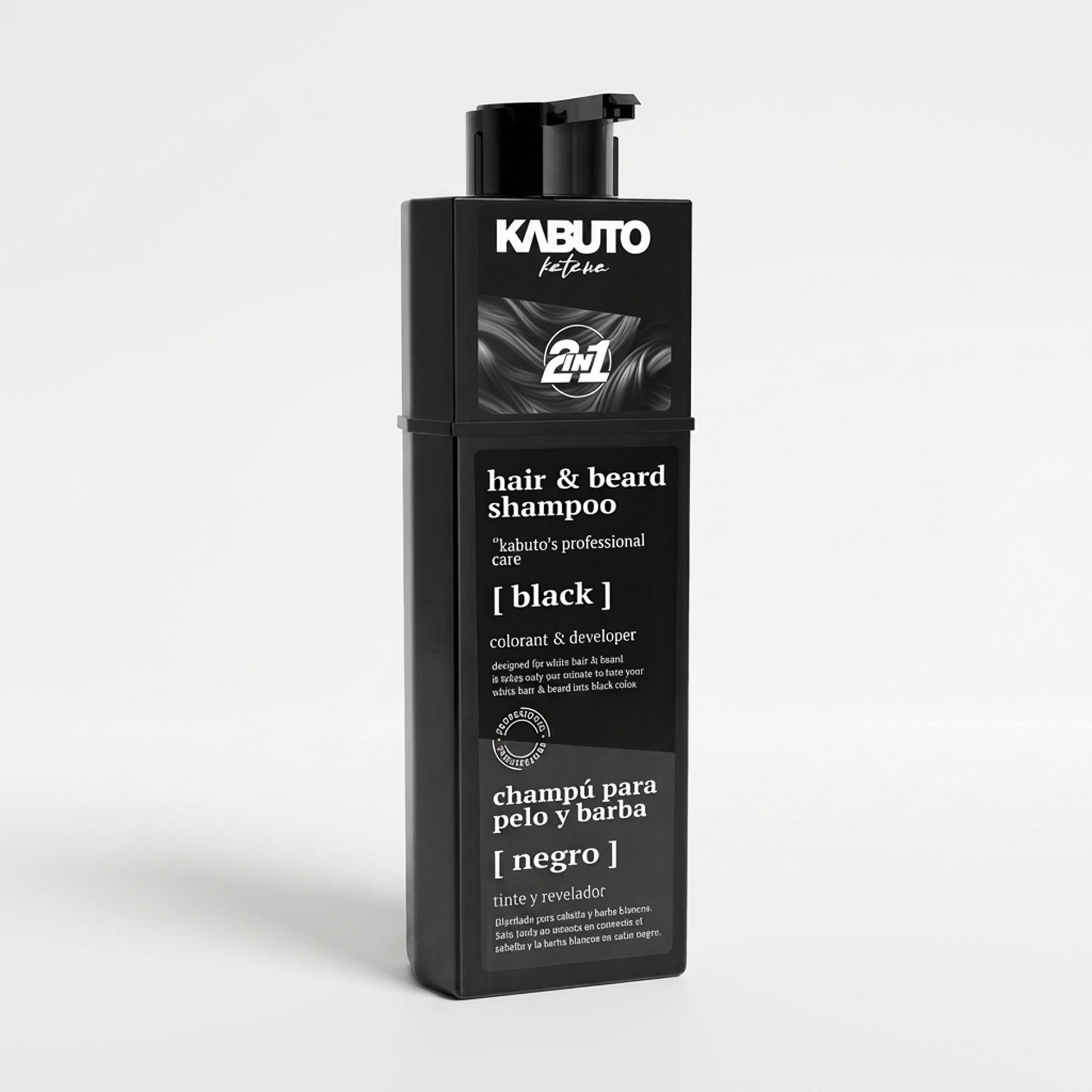 Kabuto Katana Farbshampoo Schwarz 200 ml — Produktfoto