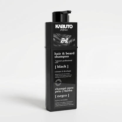 Kabuto Katana Farbshampoo Schwarz 200 ml — Produktfoto