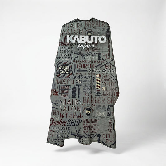 Kabuto Katana Barber-Umhang Vintage Script — Produktfoto