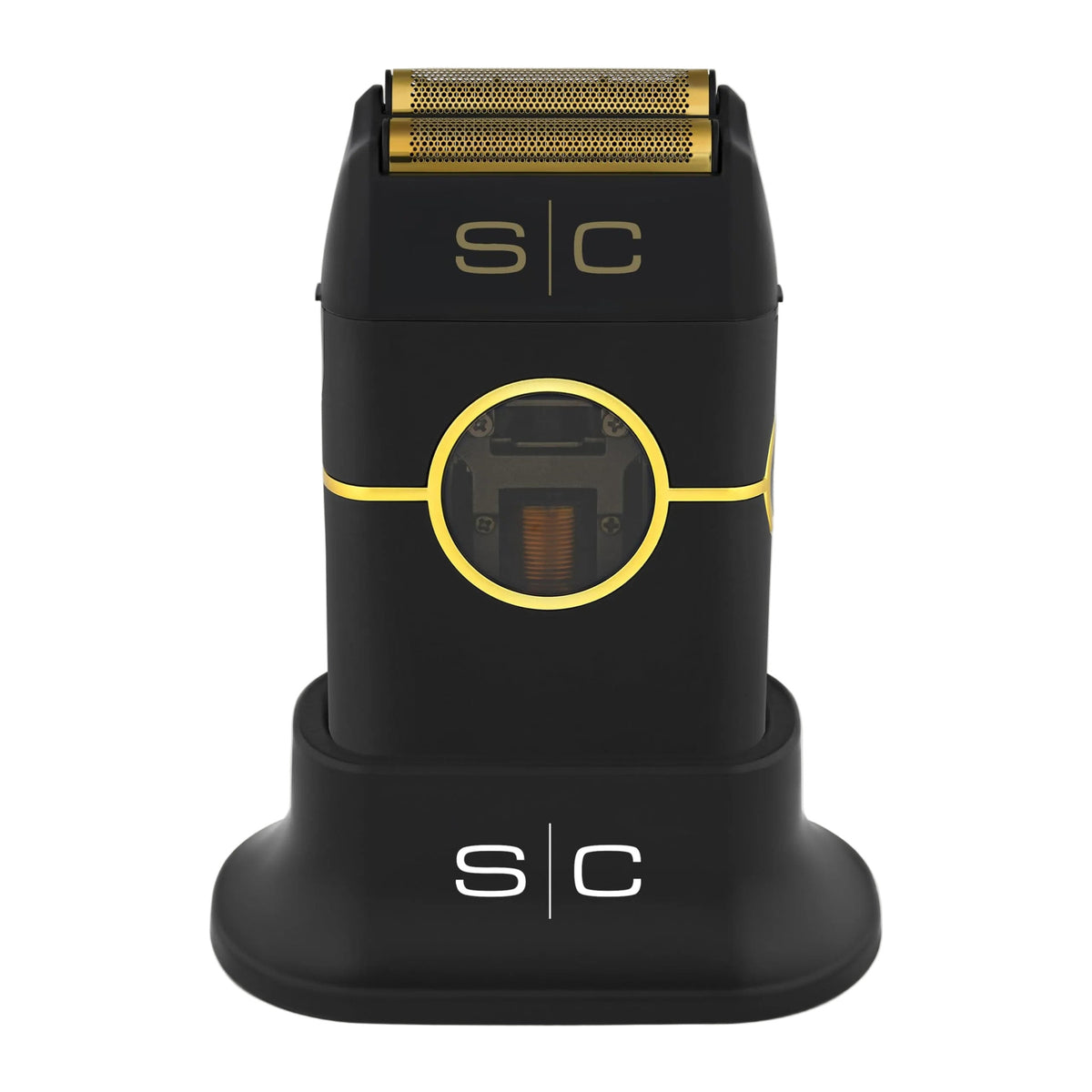 StyleCraft Instinct Metal Shaver schwarz in der Ladeschale