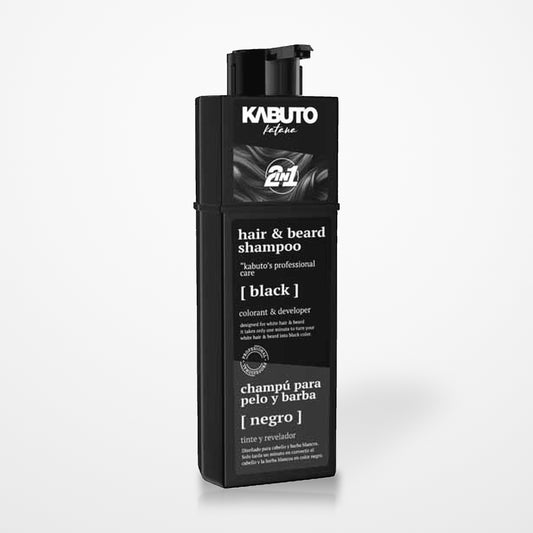 Kabuto Katana Farbshampoo Schwarz 200 ml — Produktfoto