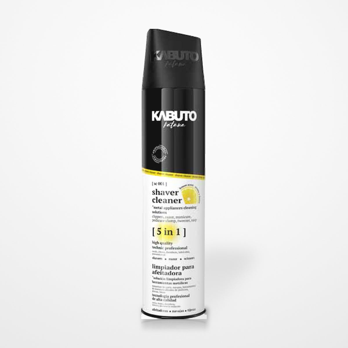 Kabuto Katana Rasierer-Reiniger 5 in 1 400 ml — Produktfoto