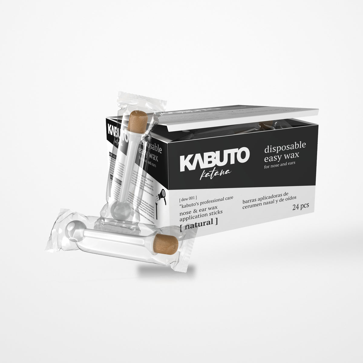 Kabuto Katana Nasen- & Ohrenwachs 24 Stück — Produktfoto