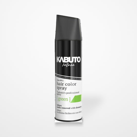 Kabuto Katana Haarfarbe Spray Grün 150 ml — Produktfoto